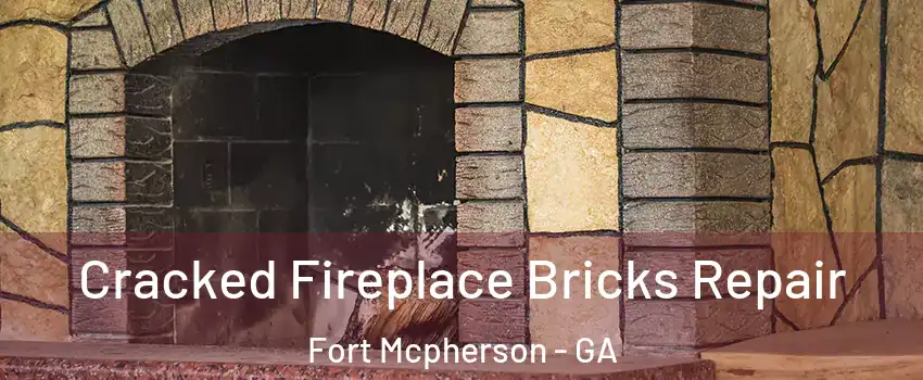 Cracked Fireplace Bricks Repair Fort Mcpherson - GA