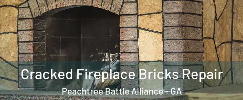 Cracked Fireplace Bricks Repair Peachtree Battle Alliance - GA