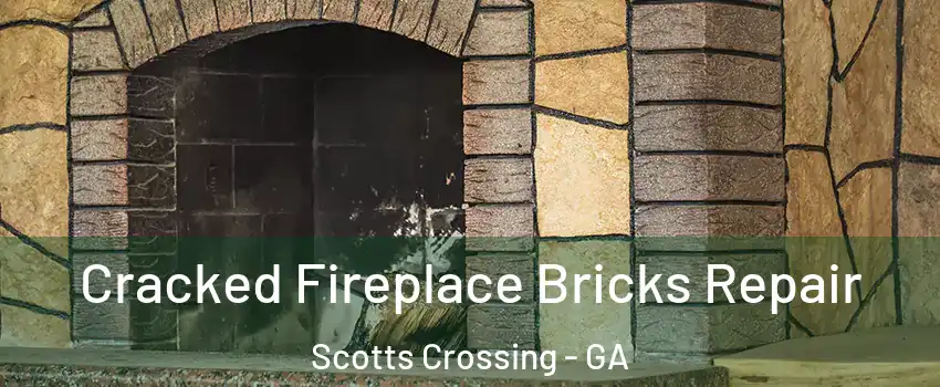 Cracked Fireplace Bricks Repair Scotts Crossing - GA