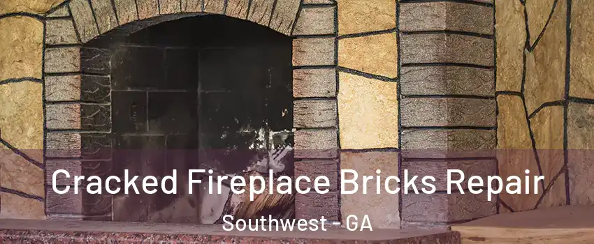 Cracked Fireplace Bricks Repair Southwest - GA