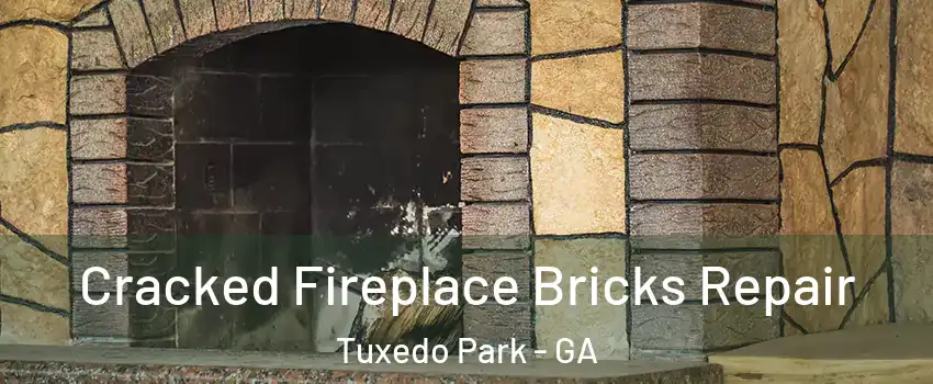 Cracked Fireplace Bricks Repair Tuxedo Park - GA