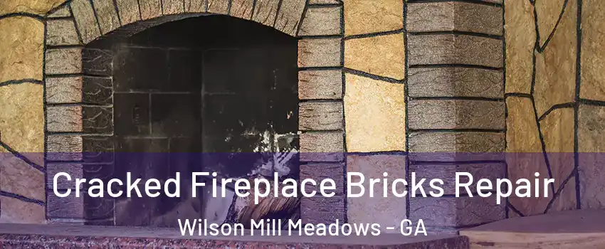 Cracked Fireplace Bricks Repair Wilson Mill Meadows - GA