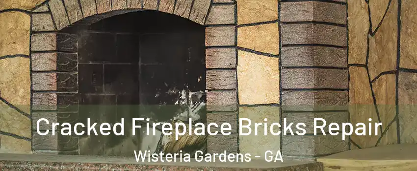 Cracked Fireplace Bricks Repair Wisteria Gardens - GA