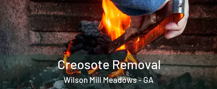 Creosote Removal Wilson Mill Meadows - GA