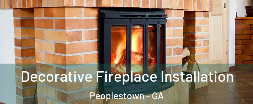 Decorative Fireplace Installation Peoplestown - GA