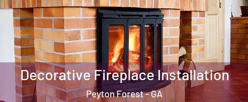 Decorative Fireplace Installation Peyton Forest - GA