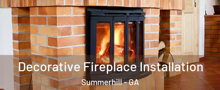 Decorative Fireplace Installation Summerhill - GA