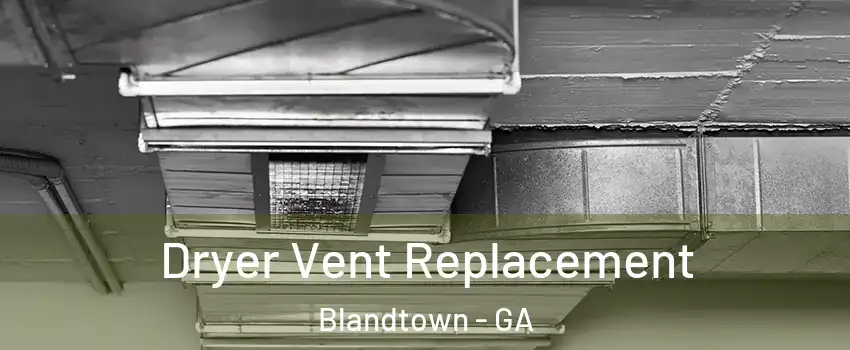Dryer Vent Replacement Blandtown - GA
