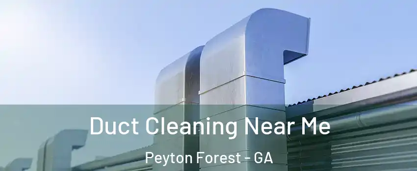 Duct Cleaning Near Me Peyton Forest - GA