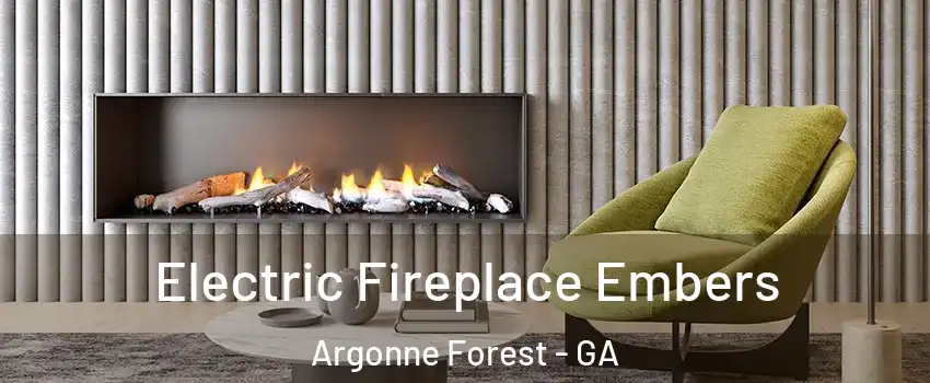 Electric Fireplace Embers Argonne Forest - GA