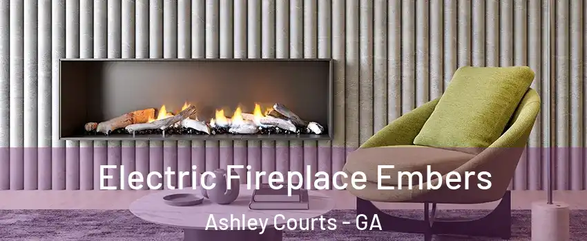 Electric Fireplace Embers Ashley Courts - GA