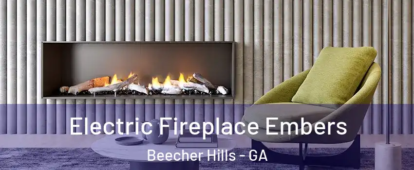 Electric Fireplace Embers Beecher Hills - GA