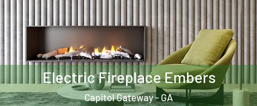 Electric Fireplace Embers Capitol Gateway - GA