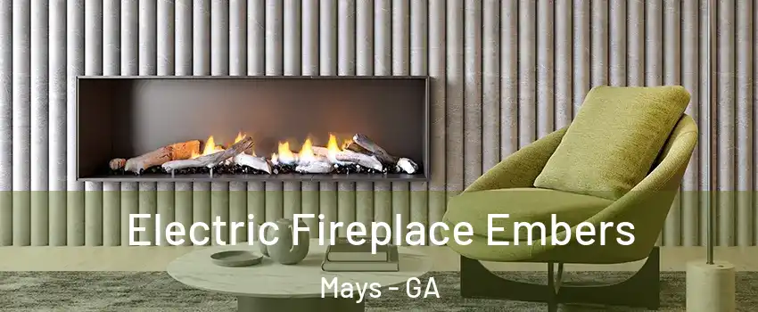 Electric Fireplace Embers Mays - GA