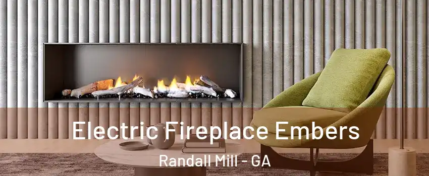 Electric Fireplace Embers Randall Mill - GA