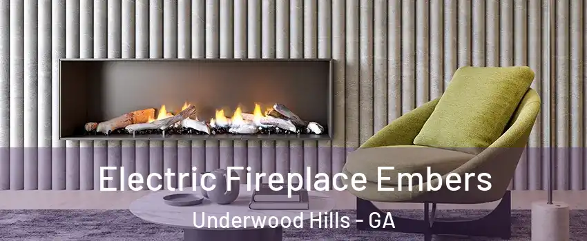 Electric Fireplace Embers Underwood Hills - GA