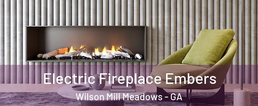 Electric Fireplace Embers Wilson Mill Meadows - GA