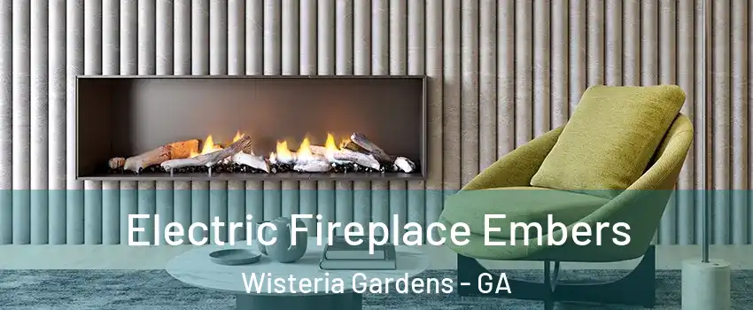 Electric Fireplace Embers Wisteria Gardens - GA