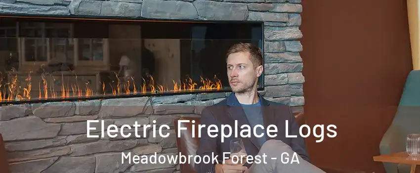 Electric Fireplace Logs Meadowbrook Forest - GA