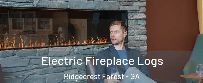 Electric Fireplace Logs Ridgecrest Forest - GA