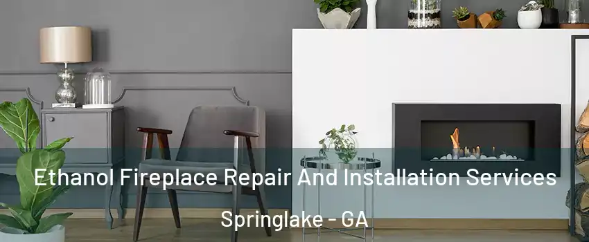 Ethanol Fireplace Repair And Installation Services Springlake - GA