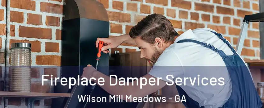 Fireplace Damper Services Wilson Mill Meadows - GA