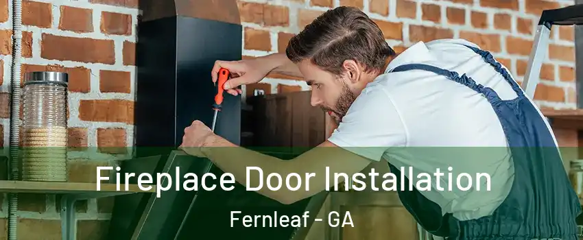 Fireplace Door Installation Fernleaf - GA