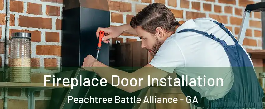 Fireplace Door Installation Peachtree Battle Alliance - GA