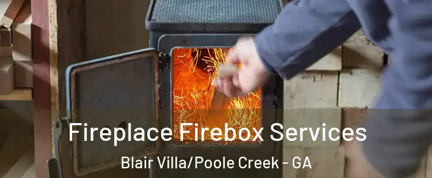 Fireplace Firebox Services Blair Villa/Poole Creek - GA