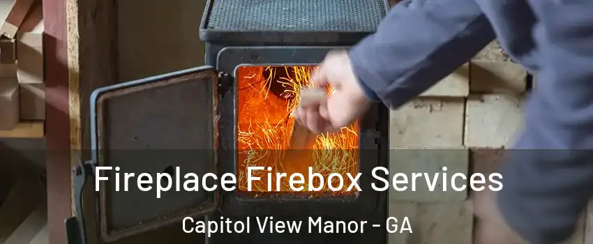 Fireplace Firebox Services Capitol View Manor - GA