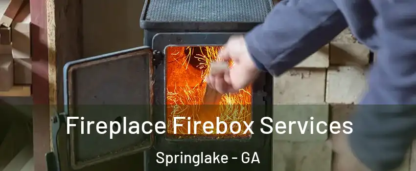 Fireplace Firebox Services Springlake - GA