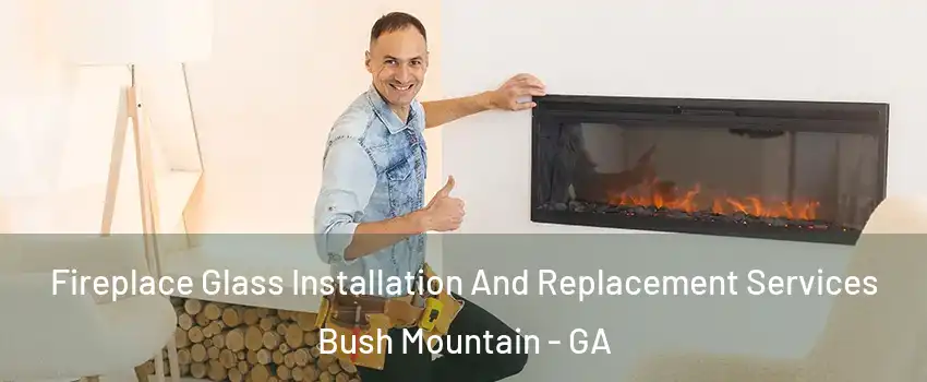 Fireplace Glass Installation And Replacement Services Bush Mountain - GA