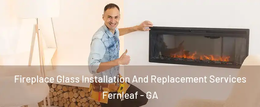 Fireplace Glass Installation And Replacement Services Fernleaf - GA