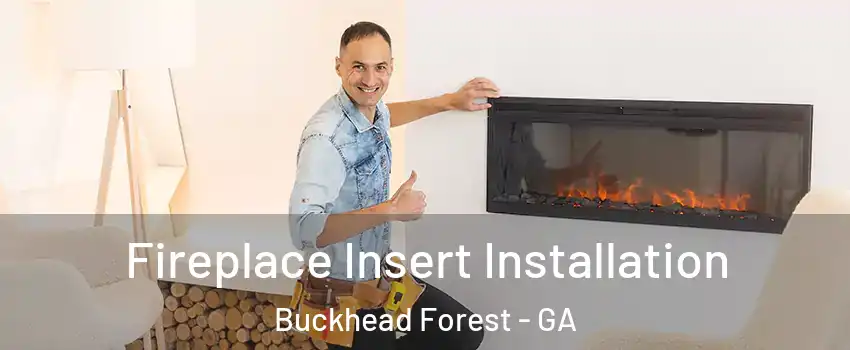 Fireplace Insert Installation Buckhead Forest - GA