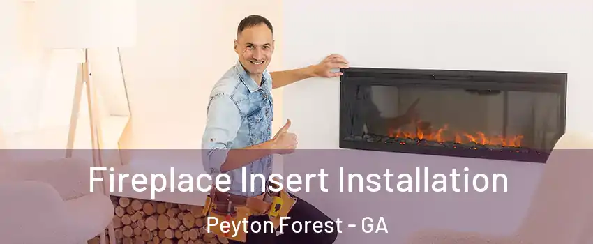 Fireplace Insert Installation Peyton Forest - GA