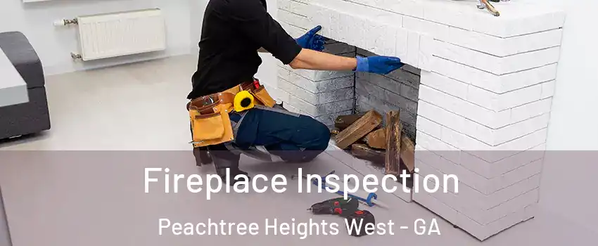 Fireplace Inspection Peachtree Heights West - GA
