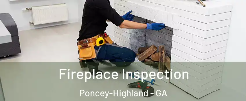 Fireplace Inspection Poncey-Highland - GA
