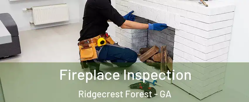 Fireplace Inspection Ridgecrest Forest - GA