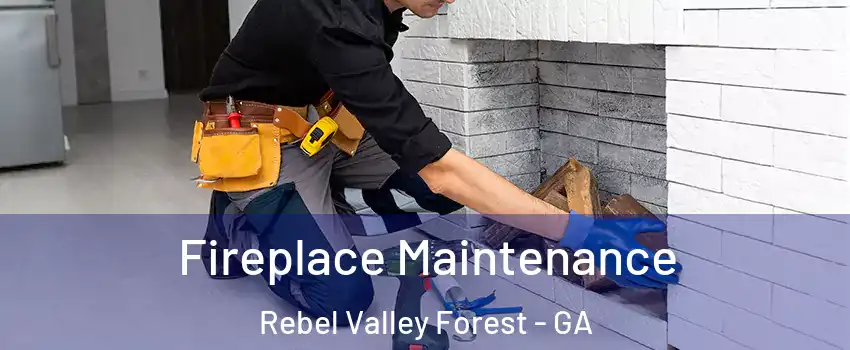 Fireplace Maintenance Rebel Valley Forest - GA