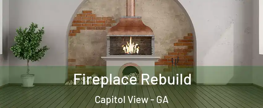 Fireplace Rebuild Capitol View - GA