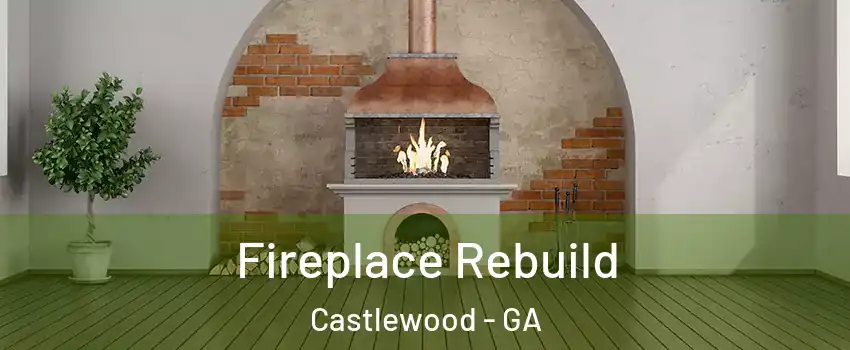 Fireplace Rebuild Castlewood - GA