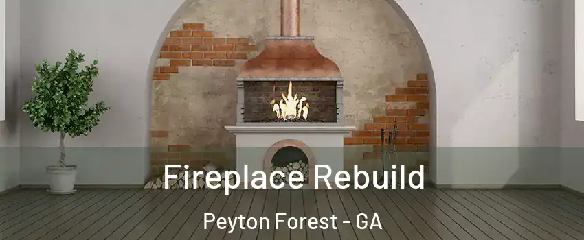 Fireplace Rebuild Peyton Forest - GA