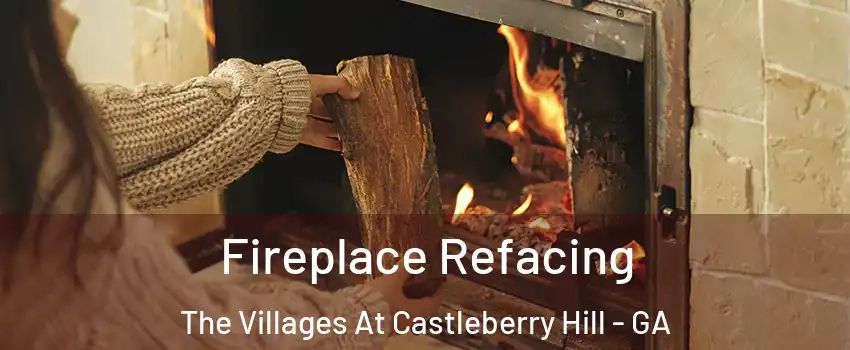 Fireplace Refacing The Villages At Castleberry Hill - GA