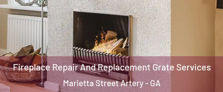 Fireplace Repair And Replacement Grate Services Marietta Street Artery - GA