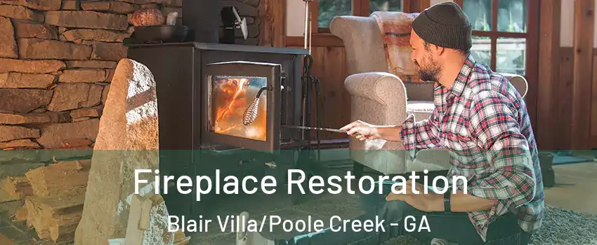 Fireplace Restoration Blair Villa/Poole Creek - GA