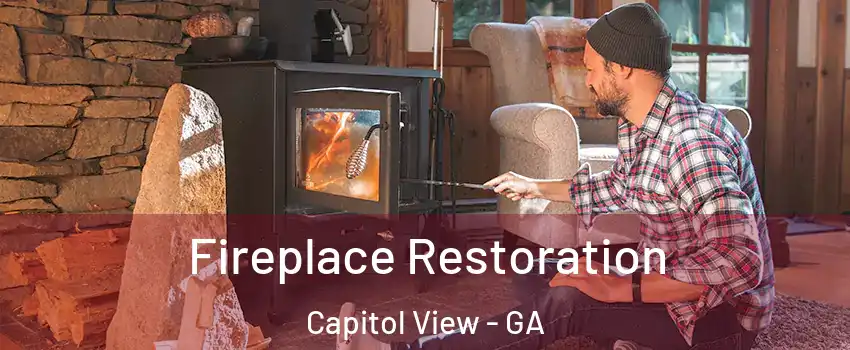 Fireplace Restoration Capitol View - GA