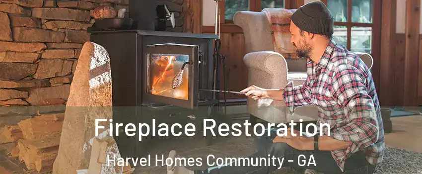 Fireplace Restoration Harvel Homes Community - GA