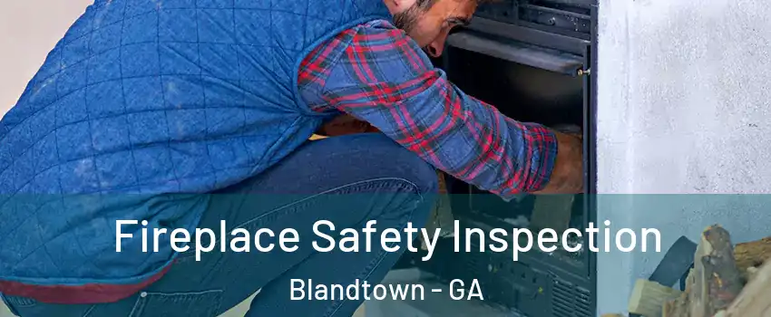 Fireplace Safety Inspection Blandtown - GA