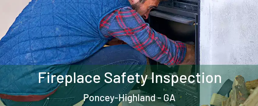 Fireplace Safety Inspection Poncey-Highland - GA