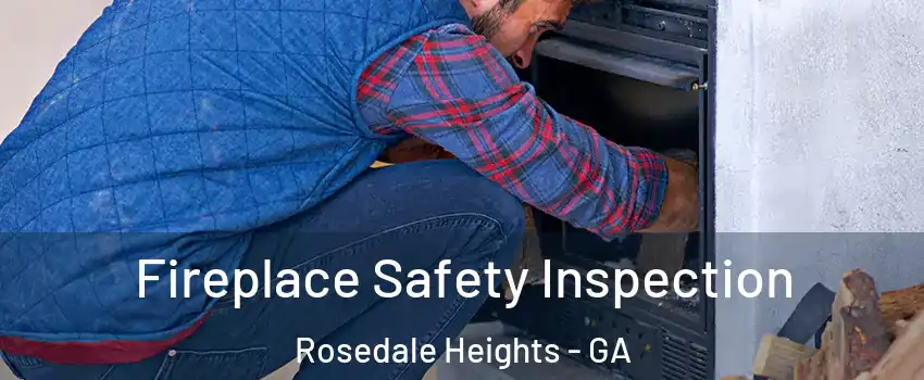 Fireplace Safety Inspection Rosedale Heights - GA